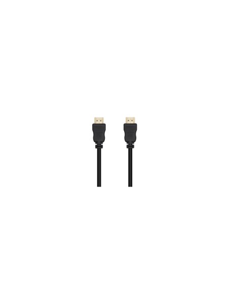 AISENS Cable HDMI V1.4 Alta Velocidad 14+1 CCS, A/M-A/M, Negro, 1.0m