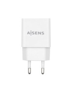 AISENS Cargador USB 10W Alta Eficiencia, 5V/2A, Blanco