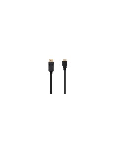 Nanocable Cable Conversor DISPLAYPORT a HDMI, DP/M - HDMI/M, Negro, 1.5 m 2