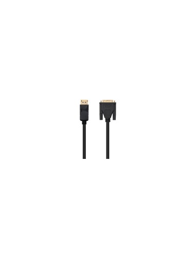 Nanocable Cable Conversor DisplayPort a DVI, DP/M - DVI/M, Negro, 1 m