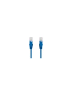 Nanocable Cable Red Latiguillo RJ45 CAT.6 UTP AWG24, Azul, 25 cm 2