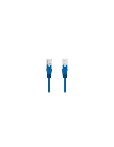Nanocable Cable Red Latiguillo RJ45 CAT.6 UTP AWG24, Azul, 25 cm