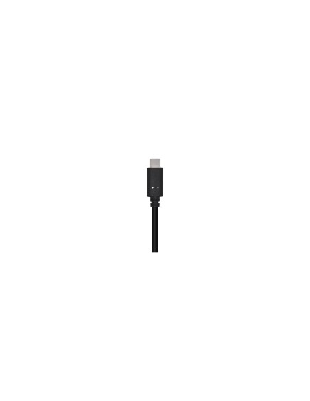 AISENS Cable USB 3.1 Gen 2 10 Gbps 3 A, Tipo C/M-A/M, Negro, 0.5m
