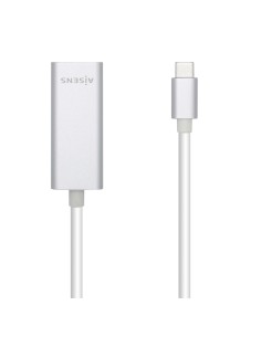 AISENS Conversor USB3.1 Gen1 USB-C A Ethernet Gigabit 10/100/1000 Mbps, 15 cm