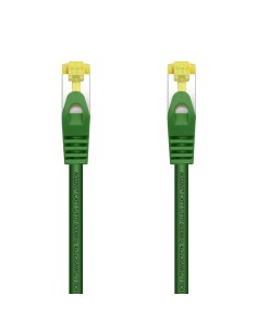 AISENS Cable De Red Latiguillo RJ45 LSZH Cat.7 600 MHz S/FTP PIMF AWG26, Verde, 1.0 m