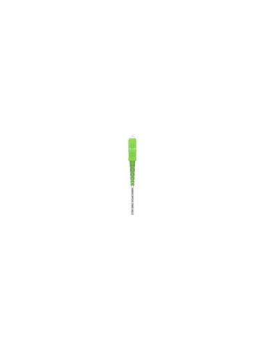 AISENS Cable Fibra Í?ptica Latiguillo G657A2 3.0 9/125 SMF Simplex CPR DCA LSZH, SC/APC-SC/APC, Blanco, 50 m