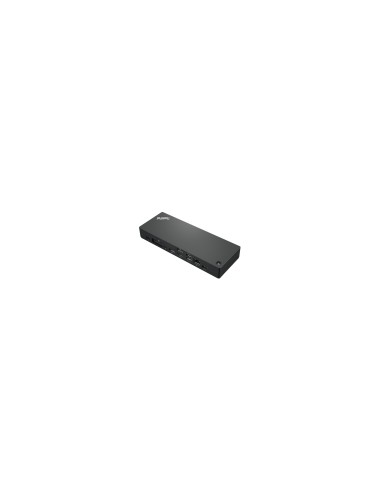 Lenovo 40B00300EU base para portátil y replicador de puertos Alámbrico Thunderbolt 4 Negro, Rojo
