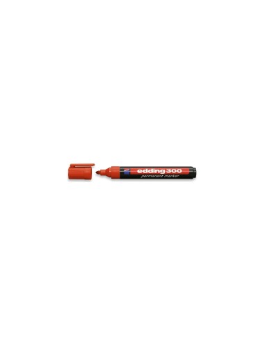 Edding 300 marcador permanente Rojo 10 pieza(s)