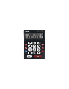Milan 151712BL calculadora Escritorio Calculadora básica Negro, Rojo, Blanco