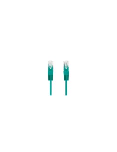 Nanocable Cable Red Latiguillo RJ45 CAT.6 UTP AWG24, Verde, 25 cm 2
