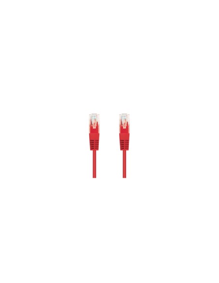 Nanocable Cable Red Latiguillo RJ45 CAT.6 UTP AWG24, Rojo, 25 cm