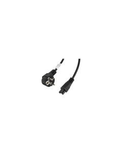 Lanberg CA-C5CA-11CC-003-BK cable de transmisión Negro 3 m C5 acoplador CEE7/7