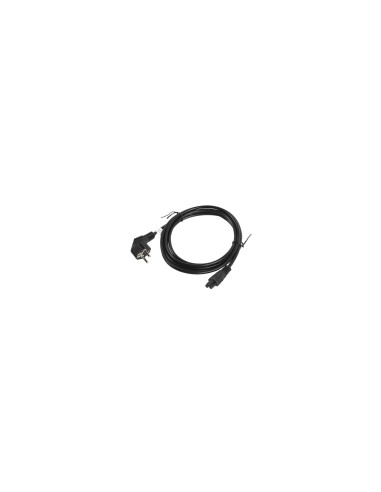 Lanberg CA-C5CA-11CC-003-BK cable de transmisión Negro 3 m C5 acoplador CEE7/7