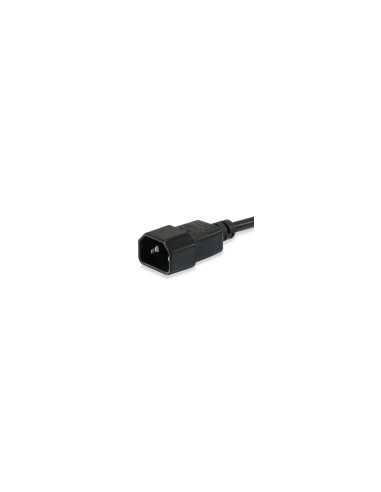 Equip 112101 cable de transmisión Negro 3 m C13 acoplador C14 acoplador