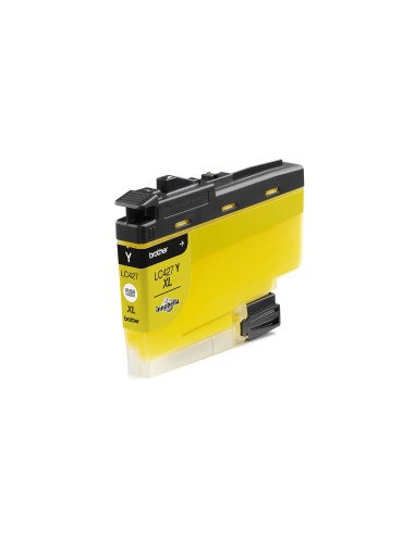 Brother LC-427XLY cartucho de tinta 1 pieza(s) Original Alto rendimiento (XL) Amarillo