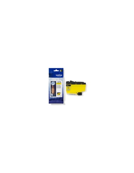 Brother LC-427XLY cartucho de tinta 1 pieza(s) Original Alto rendimiento (XL) Amarillo