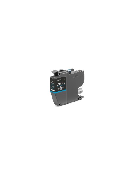 Brother LC-421XLC cartucho de tinta 1 pieza(s) Original Alto rendimiento (XL) Cian