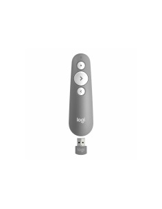 Logitech R500 Laser Presentation Remote apuntador inalámbricos Bluetooth/RF Gris