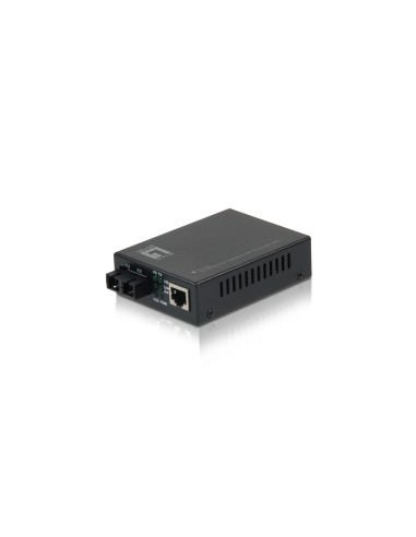 LevelOne FVT-2401 convertidor de medio 100 Mbit/s 1310 nm Monomodo Negro