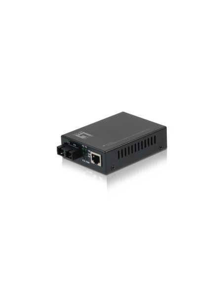 LevelOne FVT-2401 convertidor de medio 100 Mbit/s 1310 nm Monomodo Negro