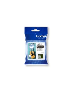Brother LC-421XLBK cartucho de tinta 1 pieza(s) Original Alto rendimiento (XL) Negro