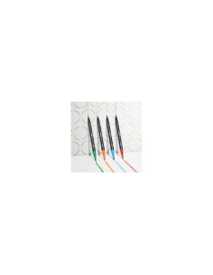 BIC Intensity Dual Tip rotulador Negro, Azul, Verde, Púrpura, Rojo, Amarillo 6 pieza(s) 2
