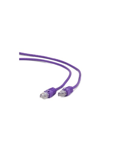 Gembird RJ45/RJ45 Cat5e 0.5m cable de red Púrpura 0,5 m U/UTP (UTP)