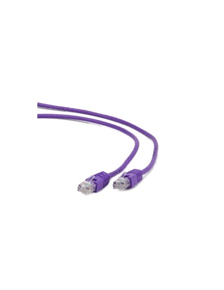 Gembird RJ45/RJ45 Cat5e 0.5m cable de red Púrpura 0,5 m U/UTP (UTP)