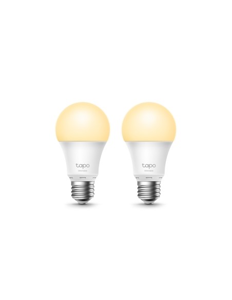 TP-Link Tapo L510E(2-pack) Bombilla inteligente 8,7 W Metálico, Blanco Wi-Fi