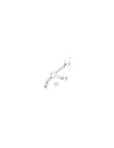 TooQ DB4132TNR-W soporte para monitor 81,3 cm (32") Abrazadera/Atornillado Blanco 2