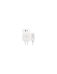 AISENS Cargador 48 W, 1x USB-C PD3.0 30 W, 1x USB-A QC3.0 18 W, Blanco 2