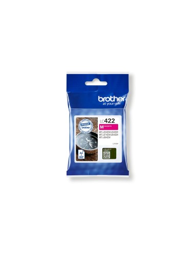 Brother LC-422M cartucho de tinta 1 pieza(s) Original Magenta