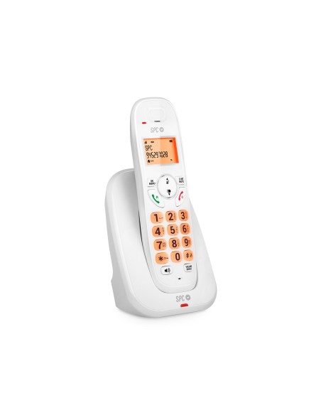 SPC Kairo Teléfono analógico Identificador de llamadas Blanco