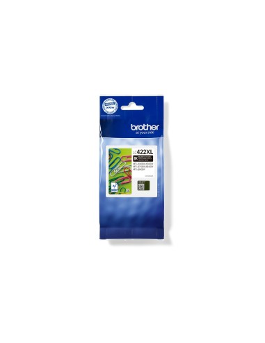 Brother LC-422XLBK cartucho de tinta 1 pieza(s) Original Alto rendimiento (XL) Negro