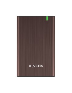 AISENS Caja Externa 2.5" ASE-2525BWN 9.5 mm SATA A USB 3.0/USB 3.1 Gen1, Marron