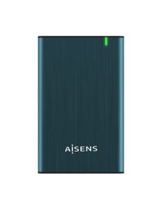 AISENS Caja Externa 2.5" ASE-2525PB 9.5 mm SATA A USB 3.0/USB 3.1 Gen1, Azul Pacifico