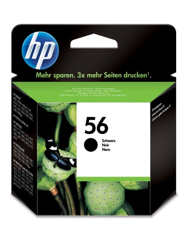 HP Cartucho de tinta original 56 negro