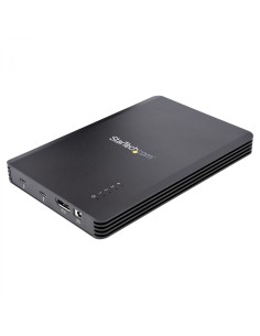StarTech.com Caja Thunderbolt 3&trade de 4 BahÍ­as NVMe M.2 para SSD, con 1 Puerto de VÍ­deo DisplayPort y 2 Thunderbolt 3, 40gb