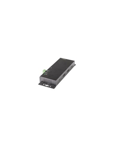 StarTech.com Hub USB C de 4 Puertos - 10Gbps - Ladrón Concentrador Industrial 2x USB Tipo C - 2x USB-A - con Protección ESD - Ho