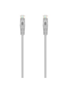 AISENS Cable de Red Latiguillo RJ45 LSZH Cat.6A 500 Mhz UTP AWG24, Gris, 30CM