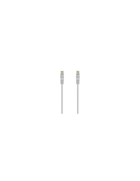 AISENS Cable de Red Latiguillo RJ45 LSZH Cat.6A 500 Mhz UTP AWG24, Gris, 1.5M