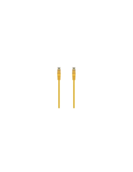 AISENS Cable de Red Latiguillo RJ45 LSZH Cat.6A 500 Mhz UTP AWG24, Amarillo, 30CM