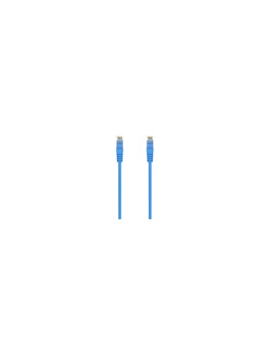 AISENS Cable de Red Latiguillo RJ45 LSZH Cat.6A 500 Mhz UTP AWG24, Azul, 1.0M