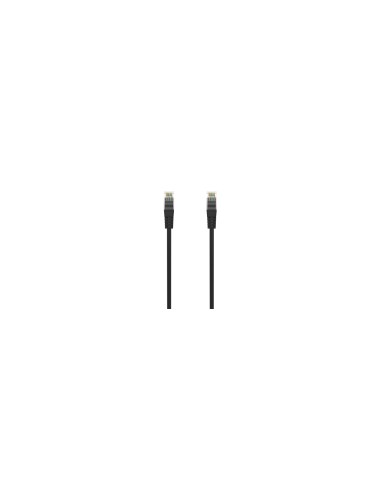 AISENS Cable de Red Latiguillo RJ45 LSZH Cat.6A 500 Mhz UTP AWG24, Negro, 2.0M