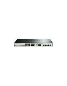 D-Link DGS-1510 Gestionado L3 Gigabit Ethernet (10/100/1000) Negro
