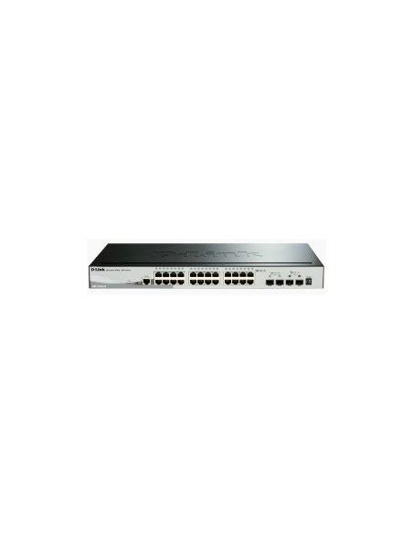 D-Link DGS-1510 Gestionado L3 Gigabit Ethernet (10/100/1000) Negro