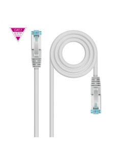 Nanocable Cable de Red Cat.7 600MHZ LSZH SFTP PIMF AWG26, Gris, 25 m