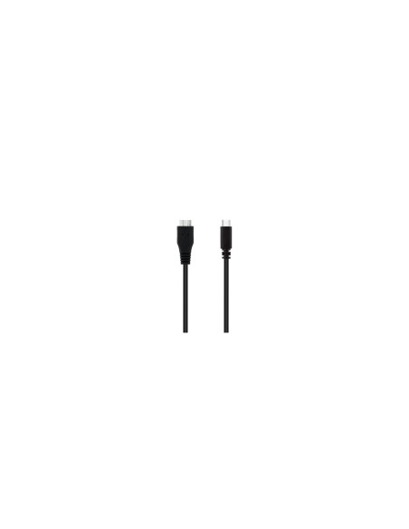 Nanocable 10.01.1201-BK cable USB 1 m USB 3.2 Gen 1 (3.1 Gen 1) USB C Micro-USB B Negro