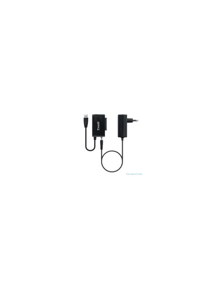 TooQ TQHDA-01A base de conexión para disco duro USB 3.2 Gen 1 (3.1 Gen 1) Type-A Negro