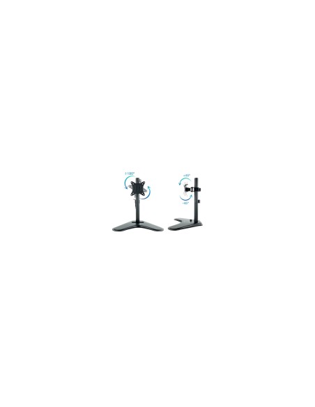 TooQ DB1701TN-B soporte para monitor 81,3 cm (32") Independiente Negro
